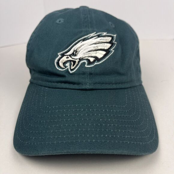Philadelphia Eagles NFL Hat Green Strapback Adjustable Cap Cotton Football - Picture 1 of 9
